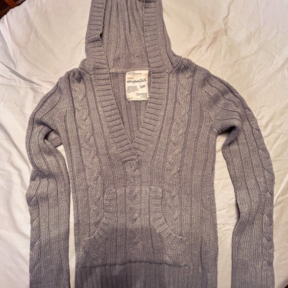 Women's Aeropostale Hooded Sweater size S/P - Picture 3 of 6